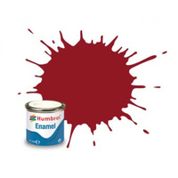 Humbrol Enamel 20 Crimson Gloss 14mL Paint