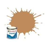 Humbrol Enamel 225 Middle Stone Matt 14mL Paint
