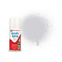 Humbrol Acrylic 11 Silver 150mL Spray Paint