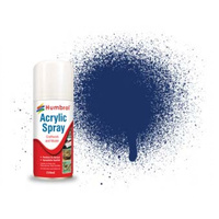Humbrol Acrylic 15 Spray Midnight Blue 150mL Paint