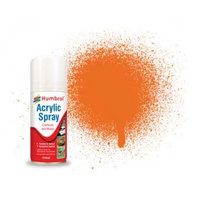 Humbrol Enamel 18 Orange 150mL Spray Paint