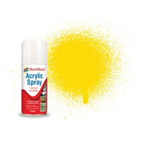 Humbrol Enamel 69 Yellow 150mL Spray Paint