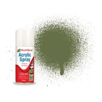 Humbrol Enamel 80 Grass Green 150mL Spray Paint