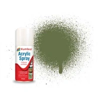 Humbrol Enamel 80 Grass Green 150mL Spray Paint