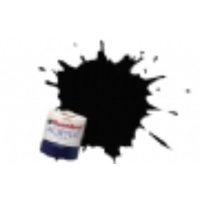 Humbrol Enamel 85 Coal Black Satin 14mL Paint