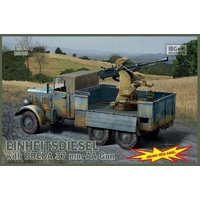 IBG 35005 1/35 EINHEITS DIESEL with 3,7 cm BREDA Plastic Model Kit