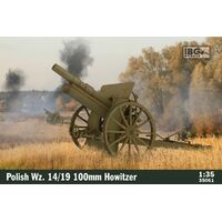 IBG 1/35 Polish 100mm vz 14/19 100mm Howitzer Plastic Model Kit 35061