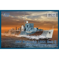 IBG 700-03 1/700 ORP Krakowiak 1944 Hunt II class destroyer escort Plastic Model Kit