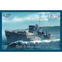 IBG 700-05 1/700 HMS Middleton 1943 Hunt II class destroyer escort Plastic Model Kit