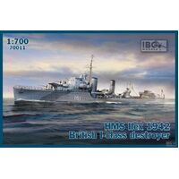 IBG 1/700 HMS Ilex 1942 British I-class destroyer Plastic Model Kit [70011]