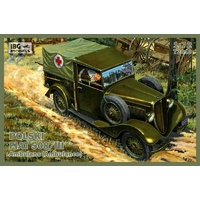 IBG 72010 1/72 Polski Fiat 508/III ambulans (ambulance) Plastic Model Kit