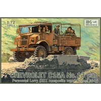 IBG 1/72 Chevrolet C.15A No.13 Cab Personnel Lorry (2H1 composite wood & steel body) [72013]