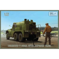 IBG 72022 1/72 DIAMOND T 968A with Asphalt Tank Plastic Model Kit