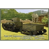 IBG 1/72 Type 94 Japan Tankette with trailer Plastic Model Kit 72045