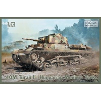IBG 1/72 40M TURAN I Hungarian Medium tank Plastic Model Kit [72047]
