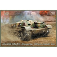 IBG 1/72 40/43M ZRINYI II Hungarian 105mm Assault gun Plastic Model Kit [72051]