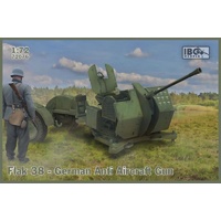 IBG 72076 1/72 Flak 38 German Anti Aircraft Gun (2 in the box) Plastic Model Kit