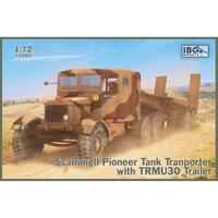 IBG 1/72 Scammell Pioneer Tank Transporter with TRMU30 Trailer Plastic Model Kit [72080]