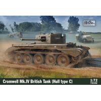 IBG 72102 1/72 Cromwell Mk.IV British Tank (Hull Type C) Plastic Model Kit