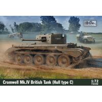 IBG 72102 1/72 Cromwell Mk.IV British Tank (Hull Type C) Plastic Model Kit