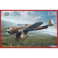 IBG 1/72 PZL 42 Polish Light Bomber Plastic Model Kit [72509]