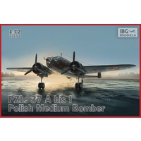 IBG 1/72 PZL. 37 A bis ?o? - Polish Bomber Plane Plastic Model Kit 72512