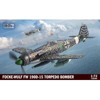 IBG 72540 1/72 Focke Wulf Fw 190D-15 Torpedo Bomber Plastic Model Kit