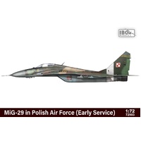 IBG 1/72 MIG-29 in Polish Air Force Early Plastic Model Kit