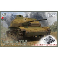 IBG E3503 1/35 TKS Tankette with 20mm Gun Quick Build Tracks Plastic Model Kit