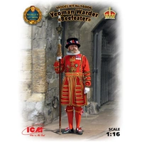 ICM 1/16 Yeoman Warder Beefeater Plastic Model Kit