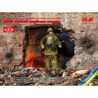 ICM 1/16 WWII Soviet assault engineer-sapper Plastic Model Kit