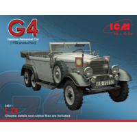 ICM 1/24 Type G4 (1935 production), WWII German Personnel Car 24011 Plastic Model Kit