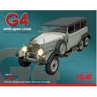 ICM 1/24 Typ G4 Soft Top WWII German Personnel Car Plastic Model Kit