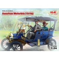 ICM 1/24 American Motorists (1910 s) Plastic Model Kit 24013