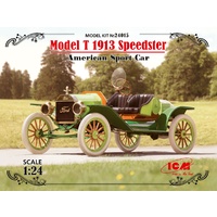 ICM 1/24 Model T 1913 Speedster,American Sport Car Plastic Model Kit 24015