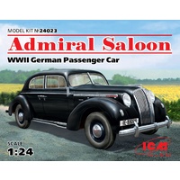 ICM 1/24 Admiral Saloon, WWII German Passenger Car Plastic Model Kit 24023