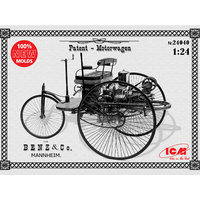 ICM 1/24 Benz Patent-Motorwagen 1886 Plastic Model Kit 24040