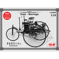 ICM 1/24 Benz Patent-Motorwagen 1886 Plastic Model Kit