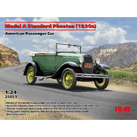 ICM 1/24 Model A Standard Phaeton 1930s Plastic Model Kit