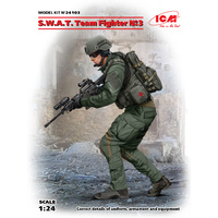 ICM 1/24 S.W.A.T. Team Fighter #3 24103 Plastic Model Kit