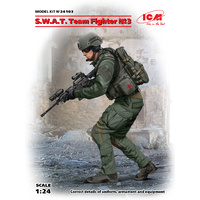ICM 1/24 S.W.A.T. Team Fighter #3 24103 Plastic Model Kit