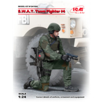 ICM 1/24 S.W.A.T. Team Fighter #4 24104 Plastic Model Kit