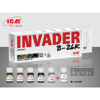 ICM Acrylic paint set for Invader B-26K
