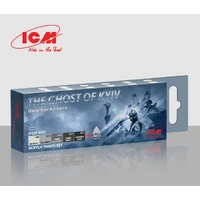 ICM Acrylic Paint Set: The Ghost of Kyiv. Ukrainian Air Force - 6 Colours