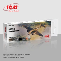 ICM Acrylic Paint Set: HP.52 Hampden - 6 Colours