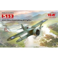 ICM 1/32 I-153, WWII China Guomindang AF Fighter 32012 Plastic Model Kit