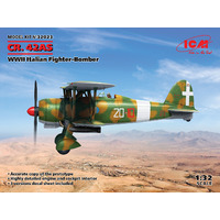 ICM 1/32 CR.42AS Italian Fighter Bomber Plastic Model Kit 32023
