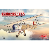 ICM 1/32 Bucker Bu 131A, German Training Aircraft 32033 Plastic Model Kit