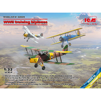 ICM 1/32 WWII Training Bi-Planes Plastic Model Kit