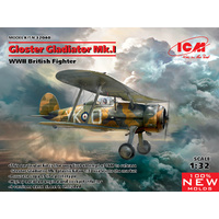 ICM 1/32 Gloster Gladiator Mk.I 32040 Plastic Model Kit